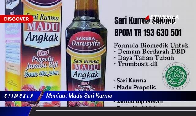 Ketahui 9 Manfaat Madu Sari Kurma untuk Kesehatan Tubuh Anda