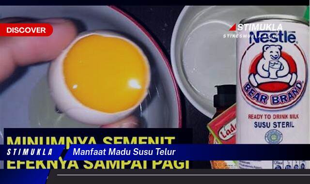 8 Manfaat Madu Susu Telur, Rahasia Kesehatan Terungkap!