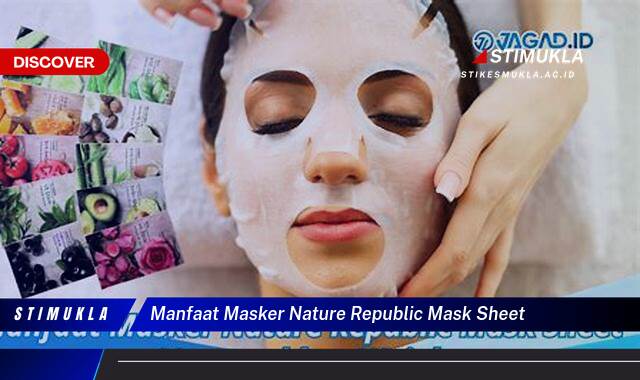 Ketahui 9 Manfaat Masker Nature Republic Mask Sheet untuk Kulitmu, Varian, Cara Pakai, dan Hasilnya