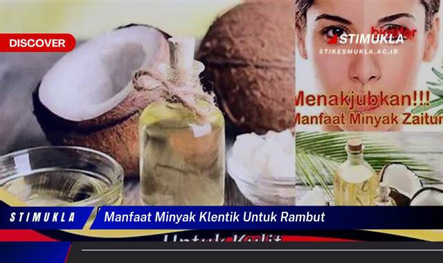 9 Manfaat manfaat minyak klentik untuk rambut Rahasia Rambut Sehat Berkilau Alami