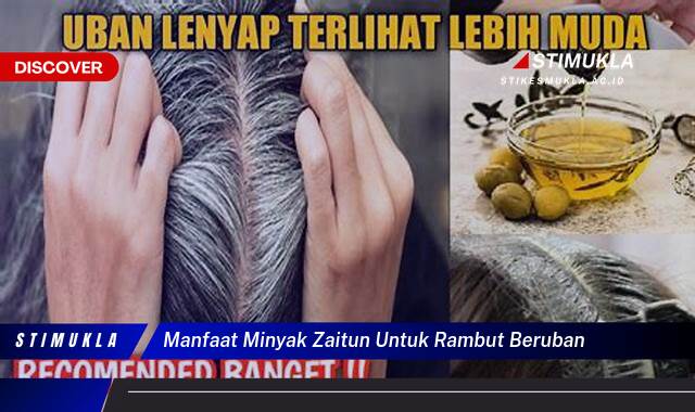 10 Manfaat Minyak Zaitun untuk Rambut Beruban, Atasi, Cegah, & Rawat Secara Alami