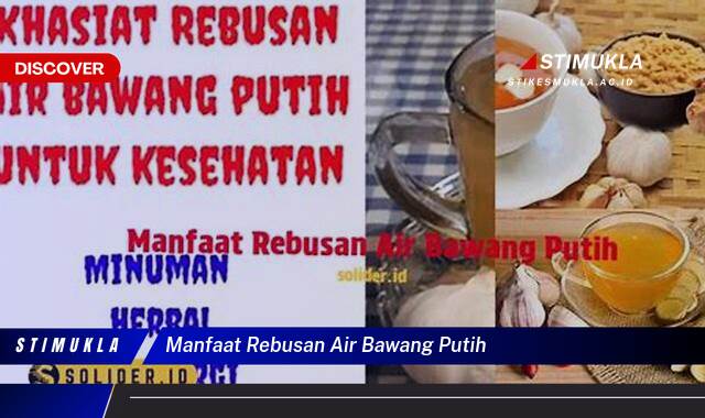 Ketahui 9 Manfaat Rebusan Air Bawang Putih untuk Kesehatan Anda