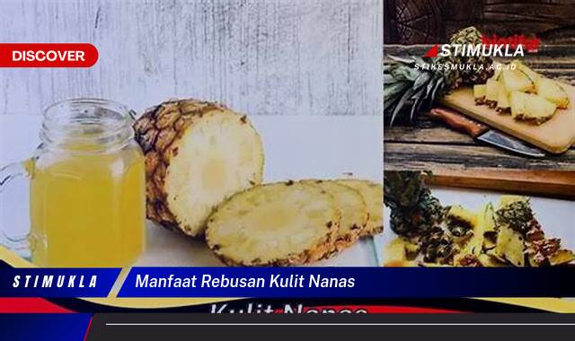 Inilah 9 Manfaat Rebusan Kulit Nanas untuk Kesehatan Tubuh Anda