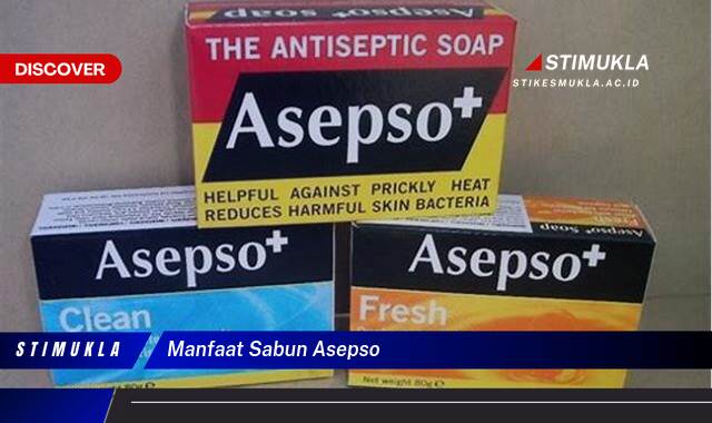 Ketahui 8 Manfaat Sabun Asepso untuk Kulit Sehat dan Bersih Ketahui 8 Manfaat Sabun Asepso untuk Kulit Sehat dan Bersih