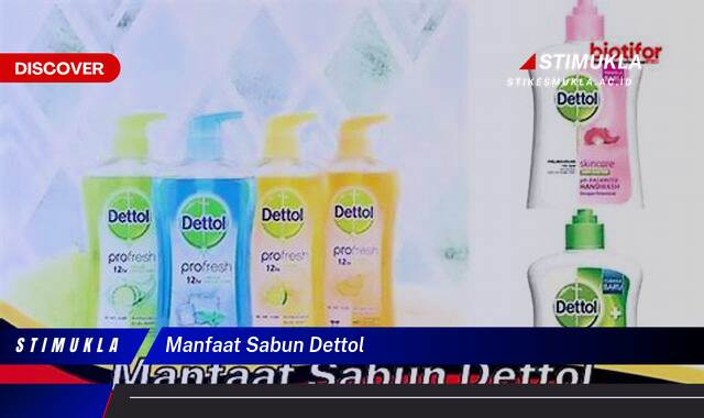 Ketahui 10 Manfaat Sabun Dettol untuk Kesehatan Keluarga Sehari,hari