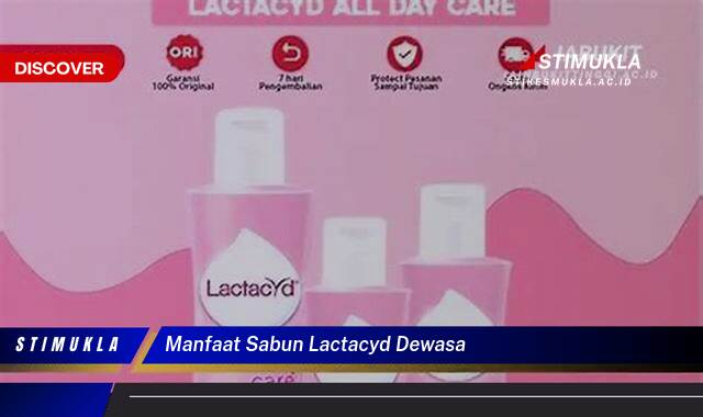 9 Manfaat Sabun Lactacyd Dewasa Untuk Kebersihan Optimal