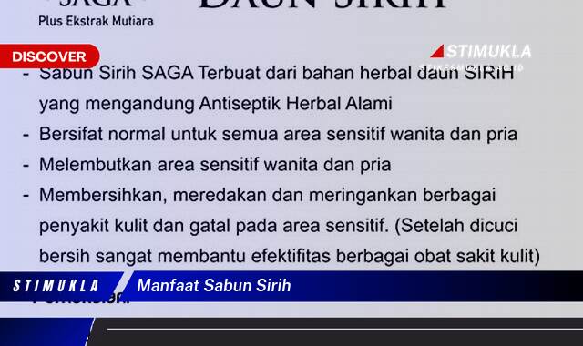 Ketahui 10 Manfaat Sabun Sirih untuk Kulit Wajah dan Tubuh, Atasi Jerawat, Gatal, dan Masalah Kulit Lainnya