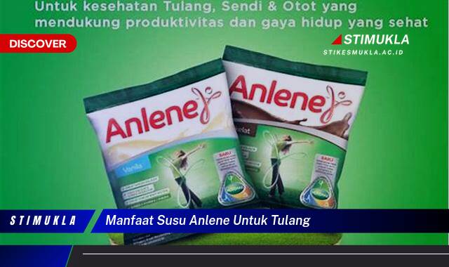 8 Manfaat Susu Anlene Untuk Tulang Cegah Osteoporosis, Kuat  dan Sehat