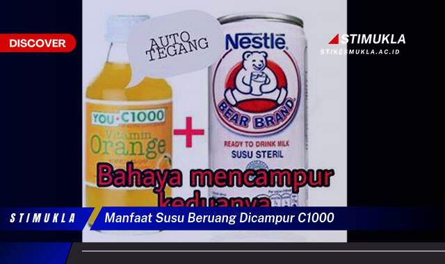 Ketahui 9 Manfaat Susu Beruang Campur C1000 untuk Daya Tahan Tubuh