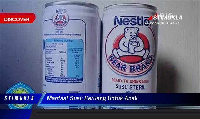 Ketahui 9 Manfaat Susu Beruang untuk Anak, Dukung Tumbuh Kembang Optimal