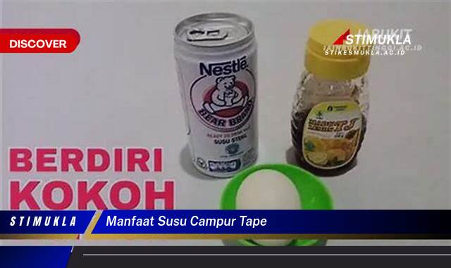 10 Manfaat Susu Campur Tape untuk Pencernaan Lancar