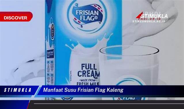 9 Manfaat Susu Frisian Flag Kaleng, Nutrisi Lengkap Keluarga