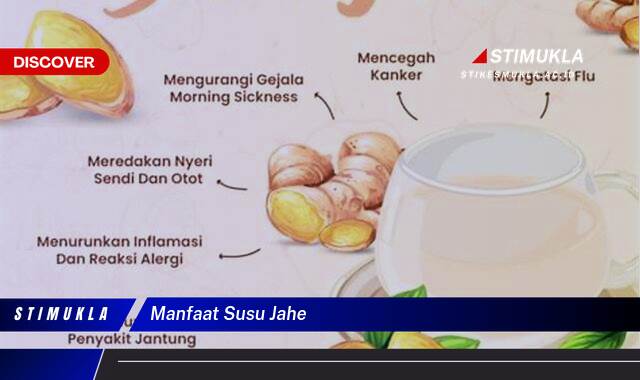 Ketahui 9 Manfaat Susu Jahe untuk Kesehatan Tubuh Anda Ketahui 9 Manfaat Susu Jahe untuk Kesehatan Tubuh Anda