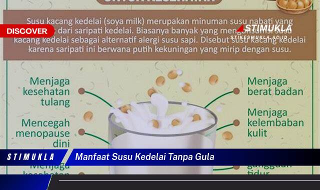 Inilah 9 Manfaat Susu Kedelai Tanpa Gula untuk Kesehatan, Kecantikan, dan Diet