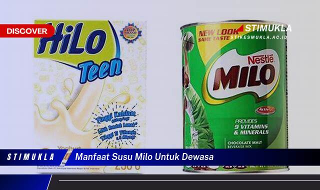 Ketahui 9 Manfaat Susu Milo untuk Dewasa, Energi dan Stamina Sepanjang Hari