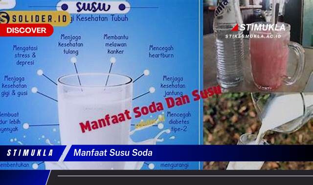 Ketahui 8 Manfaat Susu Soda bagi Kesehatan dan Kecantikan