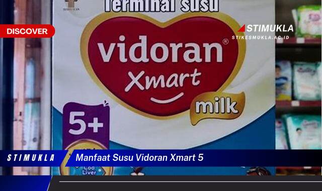 Temukan 10 Manfaat Susu Vidoran Xmart 5 untuk Kecerdasan dan Tumbuh Kembang Anak