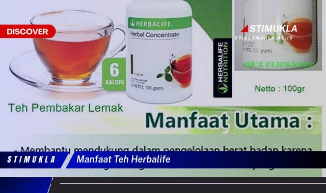 Ketahui 8 Manfaat Teh Herbalife untuk Menurunkan Berat Badan dan Meningkatkan Energi