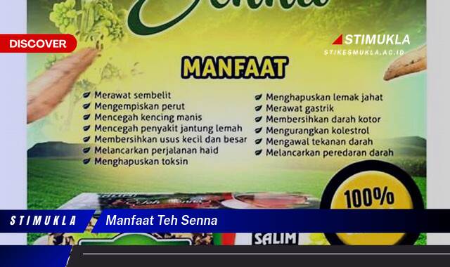 Ketahui 8 Manfaat Teh Senna untuk Detoksifikasi Alami