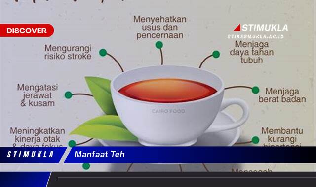 Ketahui 9 Manfaat Teh untuk Kesehatan Tubuh dan Pikiran Anda Ketahui 9 Manfaat Teh untuk Kesehatan Tubuh dan Pikiran Anda