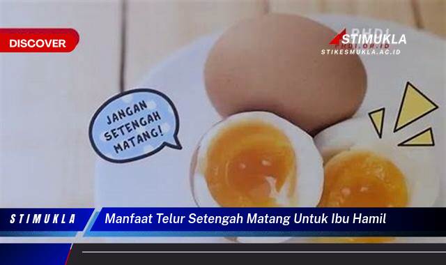 Temukan 8 Manfaat Telur Setengah Matang untuk Ibu Hamil, Nutrisi, Perkembangan Janin, & Tips Aman