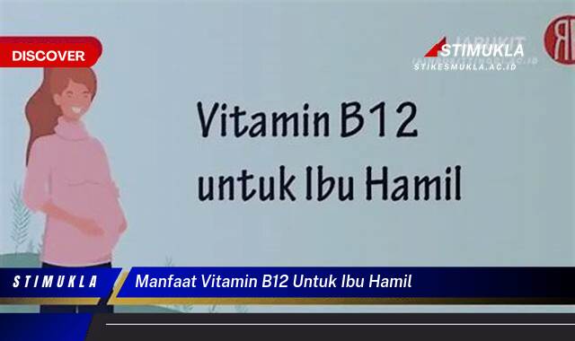 Temukan 9 Manfaat Vitamin B12 untuk Ibu Hamil Demi Kehamilan Sehat