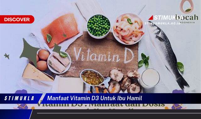 Inilah 9 Manfaat Vitamin D3 untuk Ibu Hamil dan Janin yang Sehat