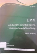 Jurnal Sains dan Teknologi Farmasi Indonesia= Indonesian Journal of Pharmaceutical Science and Technology Volume IV No. 2 Juli 2015