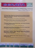 Cerata : Jurnal Ilmu Farmasi (Journal of Pharmacy Science) Volume 9 Nomor 2 Desember 2018